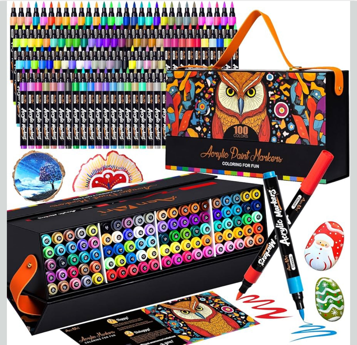 Marcadores acrilicos | 100 unidades