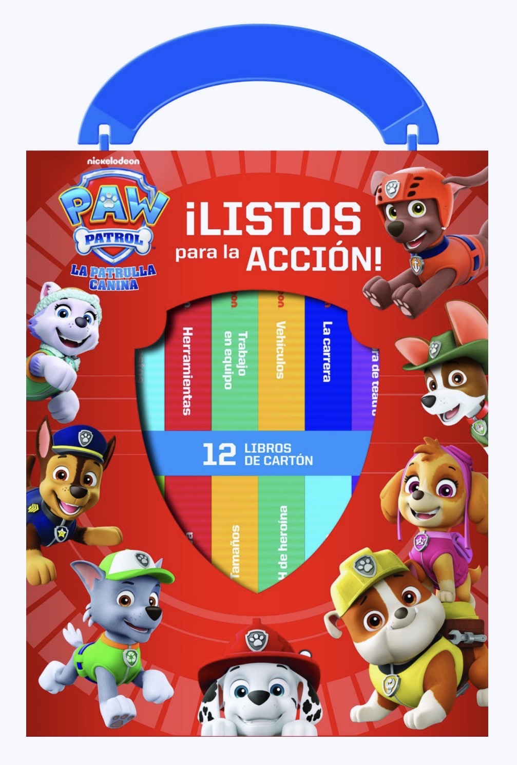 Set Bebes - Paw Patrol | Patrulla canina | Nickelodeon | 12 libros | Español