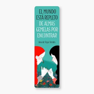 Portada del libro MARCAPAGINAS: EL MUNDO ESTA REPLETO DE ALMAS GEMELAS - Compralo en ByAnaCeci.com