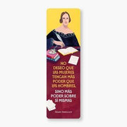Portada del libro MARCAPAGINAS: NO DESEO QUE LAS MUJERES TENGAN MÁS PODER QUE LOS HOMBRES - Compralo en ByAnaCeci.com