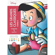 Libro de colorear Les grands classiques | Pinocho | Francia