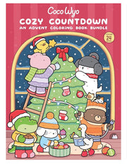 Calendario de adviento | Cozy | mini libros para colorear