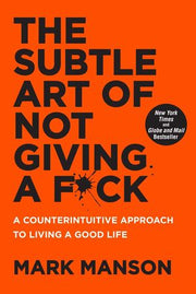 Portada del libro THE SUBTLE ART OF NOT GIVING A F*CK - Compralo en ByAnaCeci.com