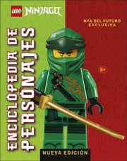 Portada del libro LEGO NINJAGO ENCICLOPEDIA DE PERSONAJES (INCLUYE UNA FIGURA EXCLUSIVA DE NYA DEL FUTURO) - Compralo en ByAnaCeci.com