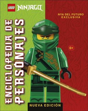 Portada del libro LEGO NINJAGO ENCICLOPEDIA DE PERSONAJES (INCLUYE UNA FIGURA EXCLUSIVA DE NYA DEL FUTURO) - Compralo en ByAnaCeci.com