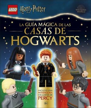 Portada del libro LEGO HARRY POTTER. LA GUIA MAGICA DE LAS CASAS DE HOGWARTS - Compralo en ByAnaCeci.com