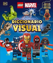 Portada del libro LEGO MARVEL. DICCIONARIO VISUAL - Compralo en ByAnaCeci.com