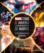 Portada del libro EL UNIVERSO CINEMATOGRÁFICO DE MARVEL. CRONOLOGÍA OFICIAL - Compralo en ByAnaCeci.com