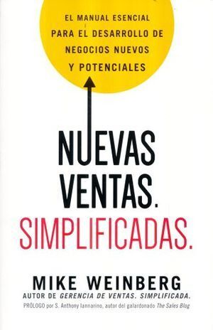 Portada del libro NUEVAS VENTAS. SIMPLIFICADAS - Compralo en ByAnaCeci.com