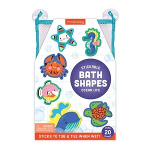 Portada del libro OCEAN LIFE STICKABLE FOAM BATH SHAPES - Compralo en ByAnaCeci.com