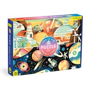 Portada del libro SPACE MISSION 100 PIECE DOUBLE-SIDED PUZZLE - Compralo en ByAnaCeci.com