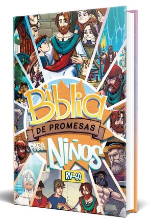 Portada del libro SANTA BIBLIA DE PROMESAS REINA VALERA 1960 EDICIÓN PARA NIÑOS - Compralo en ByAnaCeci.com
