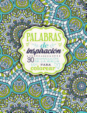 Portada del libro PALABRAS DE INSPIRACIÓN (LIBRO PARA COLOREAR) - Compralo en ByAnaCeci.com