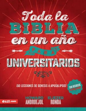 Portada del libro TODA LA BIBLIA EN UN AÑO PARA UNIVERSITARIOS - Compralo en ByAnaCeci.com