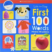 Portada del libro FIRST 100 WORDS / PRIMERAS 100 PALABRAS: SCHOLASTIC EARLY LEARNERS (LIFT THE FLAP) - Compralo en ByAnaCeci.com