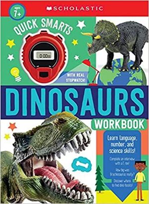 Portada del libro QUICK SMARTS WORKBOOK: DINOSAURS - Compralo en ByAnaCeci.com