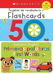 Portada del libro 50 ESPANOL-ENGLISH PRIMERAS PALABRAS - Compralo en ByAnaCeci.com