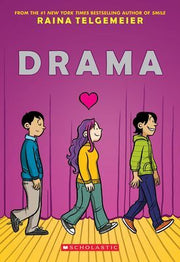 Portada del libro DRAMA: A GRAPHIC NOVEL - Compralo en ByAnaCeci.com