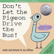 Portada del libro DON'T LET THE PIGEON DRIVE THE BUS! - Compralo en ByAnaCeci.com