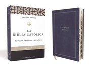 Portada del libro BIBLIA CATÓLICA, TAPA DURA, AZUL, TAMAÑO PERSONAL CON UÑERO - Compralo en ByAnaCeci.com