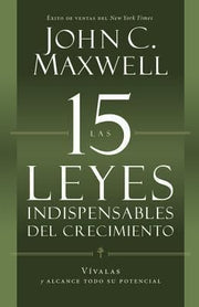 Portada del libro 15 LEYES INDISPENSABLES DEL CRECIMIENTO - Compralo en ByAnaCeci.com