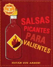 Portada del libro SALSAS PICANTES PARA VALIENTES - Compralo en ByAnaCeci.com