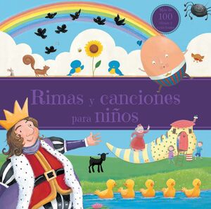 Portada del libro RIMAS Y CANCIONES PARA NIÑOS - Compralo en ByAnaCeci.com
