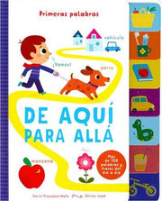 Portada del libro LENGUETAS PRIMERAS PALABRAS: DE AQUI PARA ALLA - Compralo en ByAnaCeci.com