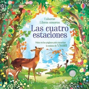 Portada del libro LAS CUATRO ESTACIONES: LIBROS SONOROS - Compralo en ByAnaCeci.com