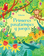 Portada del libro PRIMEROS PASATIEMPOS Y JUEGOS - Compralo en ByAnaCeci.com