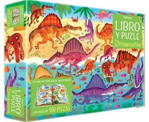 Portada del libro DINOSAURIOS LIBRO PUZZLE - Compralo en ByAnaCeci.com