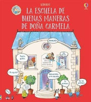 Portada del libro LA ESCUELA DE BUENAS MANERAS DE DOÑA CARMELA - Compralo en ByAnaCeci.com