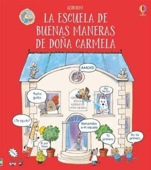 Portada del libro LA ESCUELA DE BUENAS MANERAS DE DOÑA CARMELA - Compralo en ByAnaCeci.com