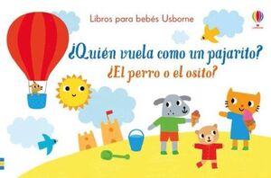 Portada del libro ¿QUIÉN VUELA COMO UN PAJARITO? - Compralo en ByAnaCeci.com