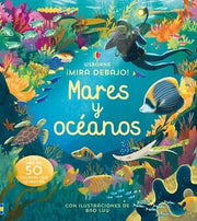 Portada del libro MIRA DEBAJO: MARES Y OCEANOS - Compralo en ByAnaCeci.com