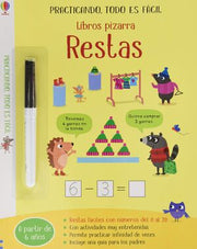 Portada del libro RESTAS LIBRO PIZARRA - Compralo en ByAnaCeci.com