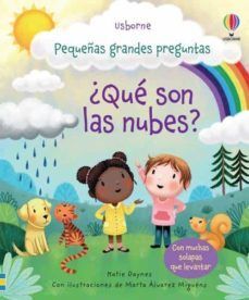 Portada del libro PEQUEÑAS GRANDES PREGUNTAS ¿QUE SON LAS NUBES? - Compralo en ByAnaCeci.com
