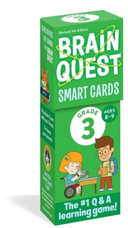 Portada del libro BRAIN QUEST 3RD GRADE SMART CARDS - Compralo en ByAnaCeci.com