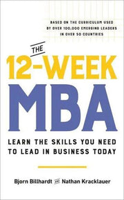 Portada del libro THE 12-WEEK MBA - Compralo en ByAnaCeci.com