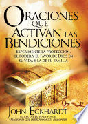 Portada del libro ORACIONES QUE ACTIVAN LAS BENDICIONES - Compralo en ByAnaCeci.com