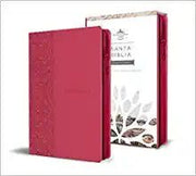 Portada del libro SANTA BIBLIA RVR 1960 - CREMALLERA FUCSIA - T. MANUAL - L.GRANDE - IMITACION CUERO - Compralo en ByAnaCeci.com