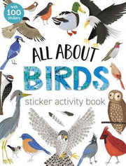 Portada del libro ALL ABOUT BIRDS STICKER ACTIVITY BOOK - Compralo en ByAnaCeci.com