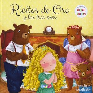 Portada del libro RICITOS DE ORO Y LOS TRES OSOS BBTPT5609 - Compralo en ByAnaCeci.com