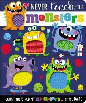 Portada del libro NEVER TOUCH THE MONSTERS - Compralo en ByAnaCeci.com