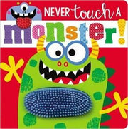 Portada del libro NEVER TOUCH A MONSTER - Compralo en ByAnaCeci.com