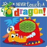 Portada del libro NEVER TOUCH A DRAGON - Compralo en ByAnaCeci.com