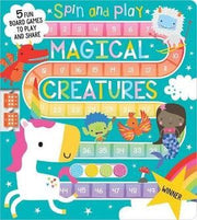 Portada del libro SPIN AND PLAY MAGICAL CREATURES - Compralo en ByAnaCeci.com