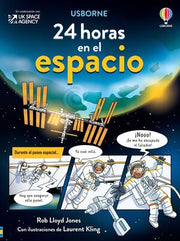 Portada del libro 24 HORAS EN EL ESPACIO - Compralo en ByAnaCeci.com