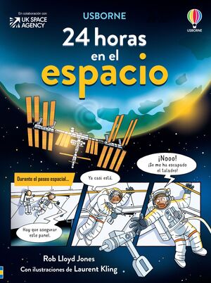 Portada del libro 24 HORAS EN EL ESPACIO - Compralo en ByAnaCeci.com
