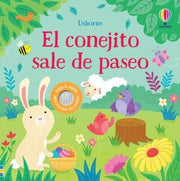 Portada del libro EL CONEJITO SALE DE PASEO (LIBRO CON SONIDO) - Compralo en ByAnaCeci.com